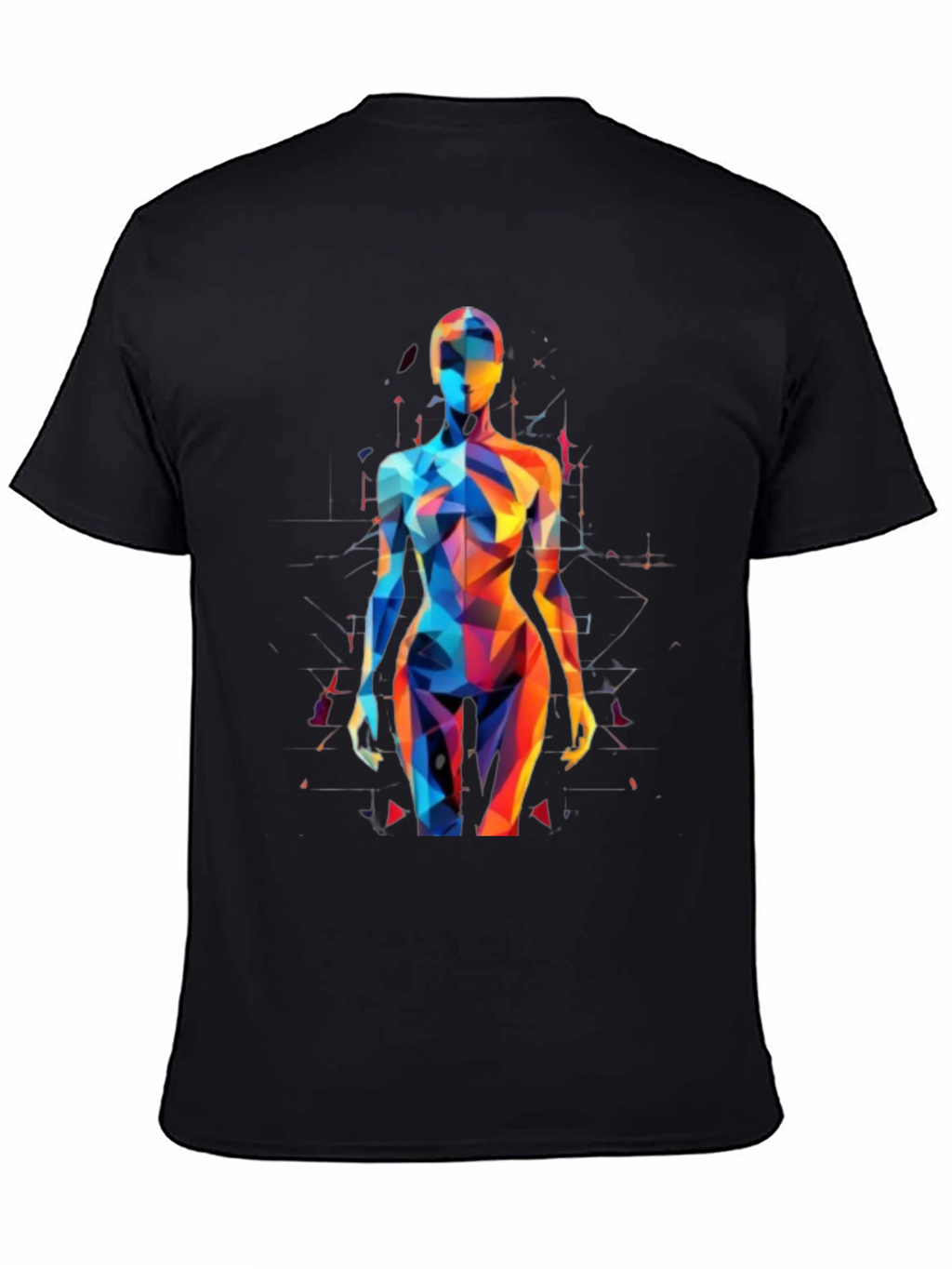 Geometric Body Art T-Shirt