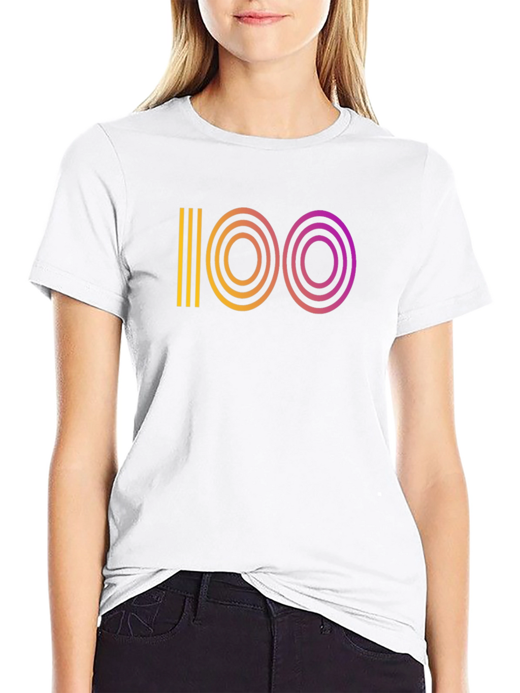 Gradient 100 Graphic T-Shirt - Soft Cotton Blend