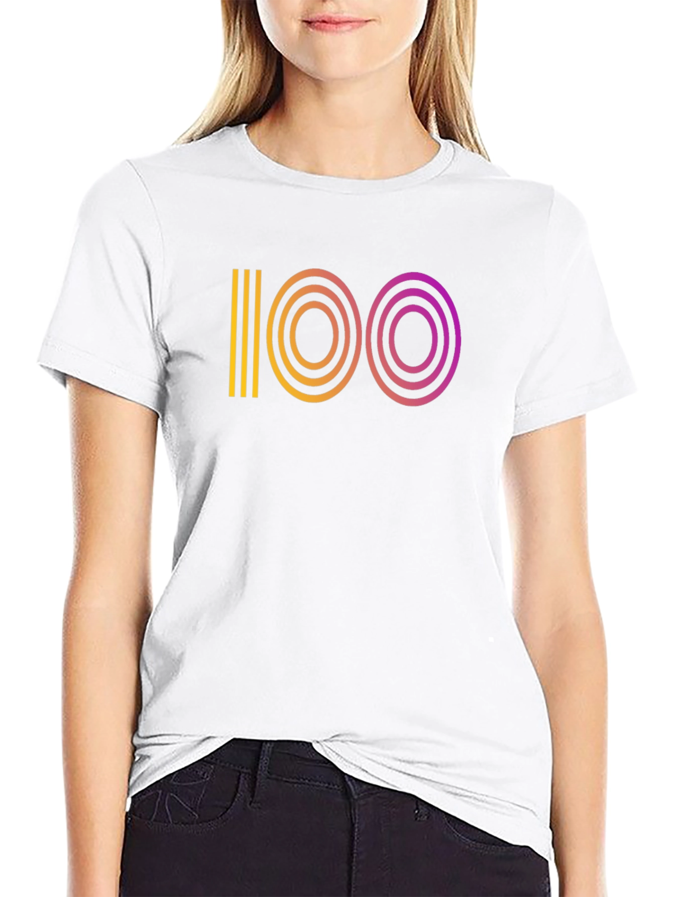 Gradient 100 Graphic T-Shirt - Soft Cotton Blend
