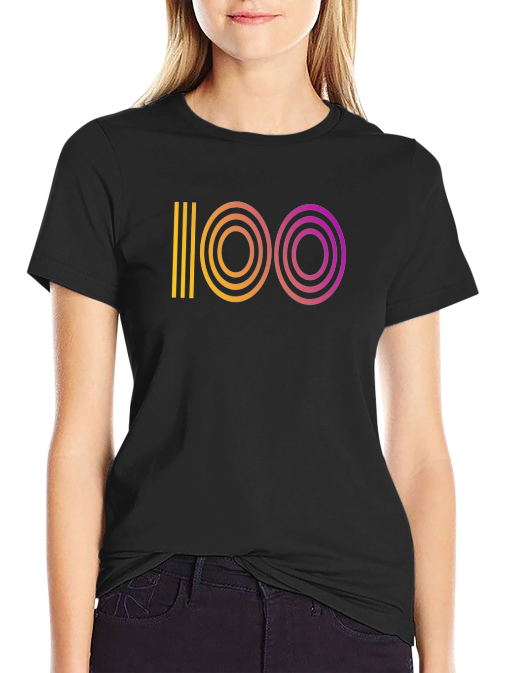 Gradient 100 Graphic T-Shirt - Soft Cotton Blend