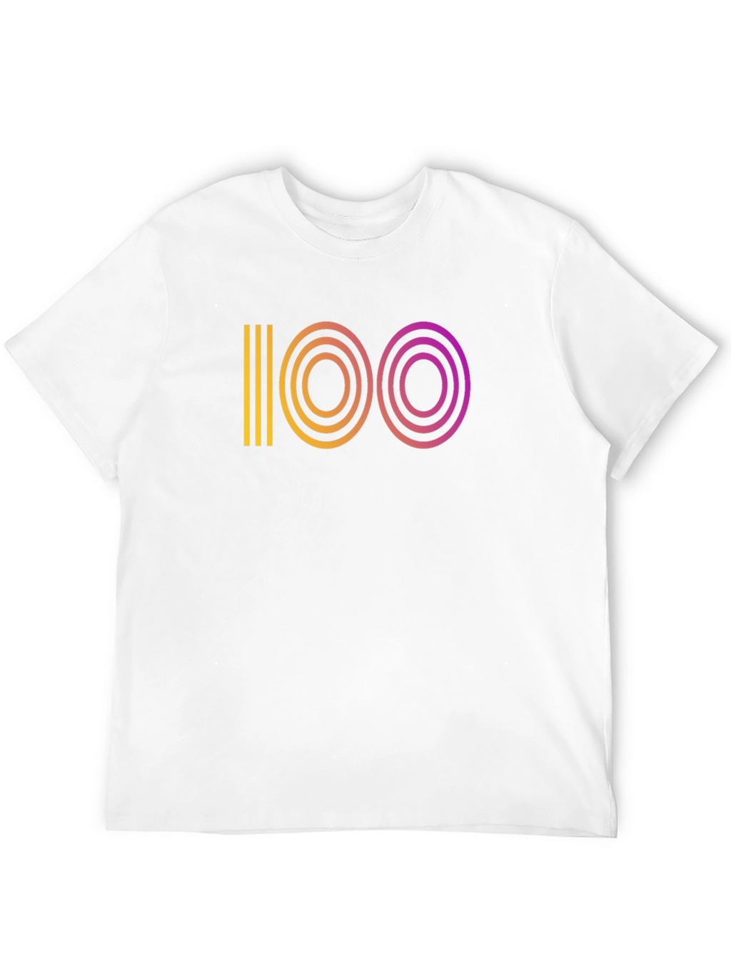 Gradient 100 Graphic T-Shirt - Soft Cotton Blend