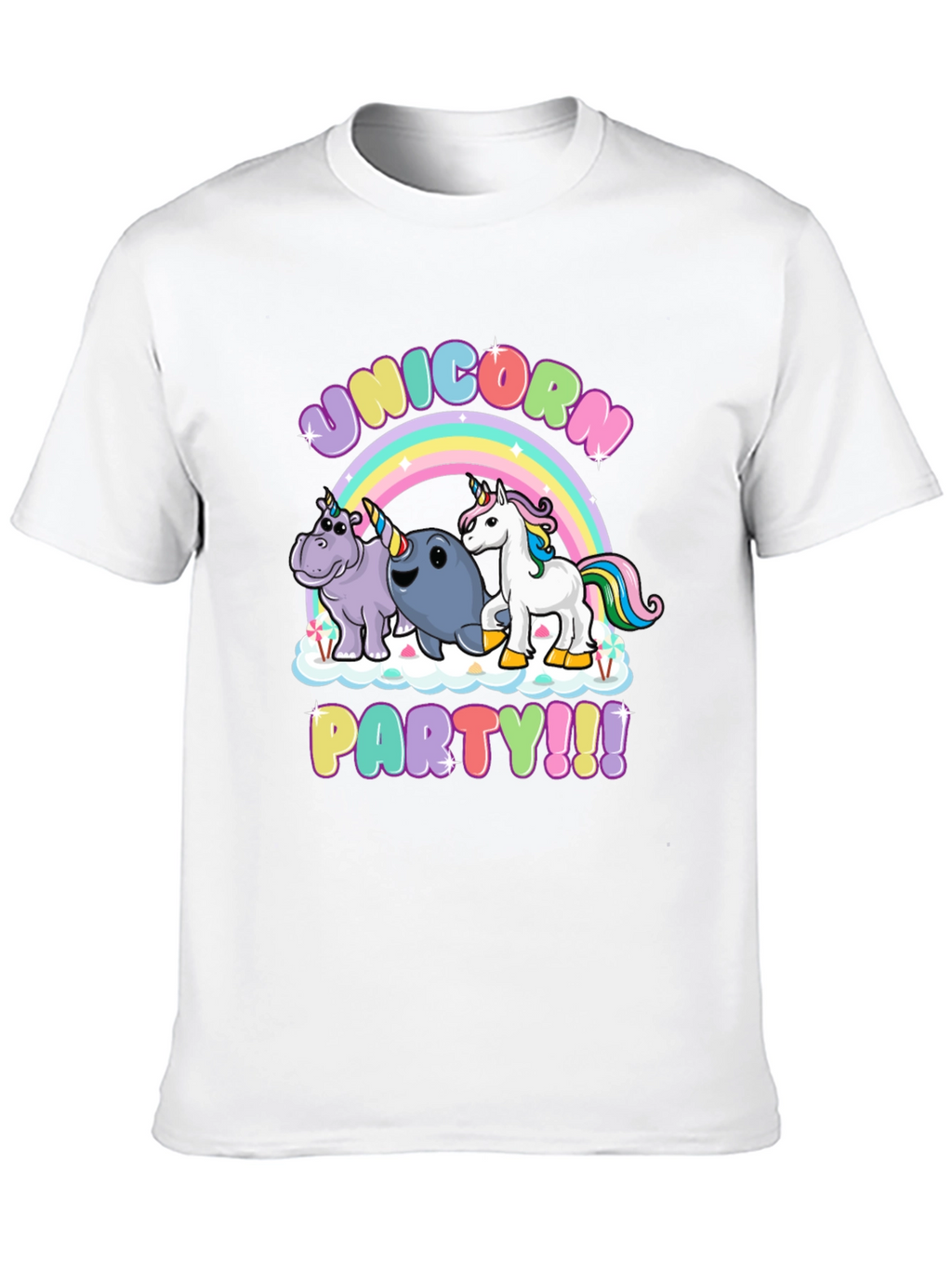 Unicorn Party Graphic Tee