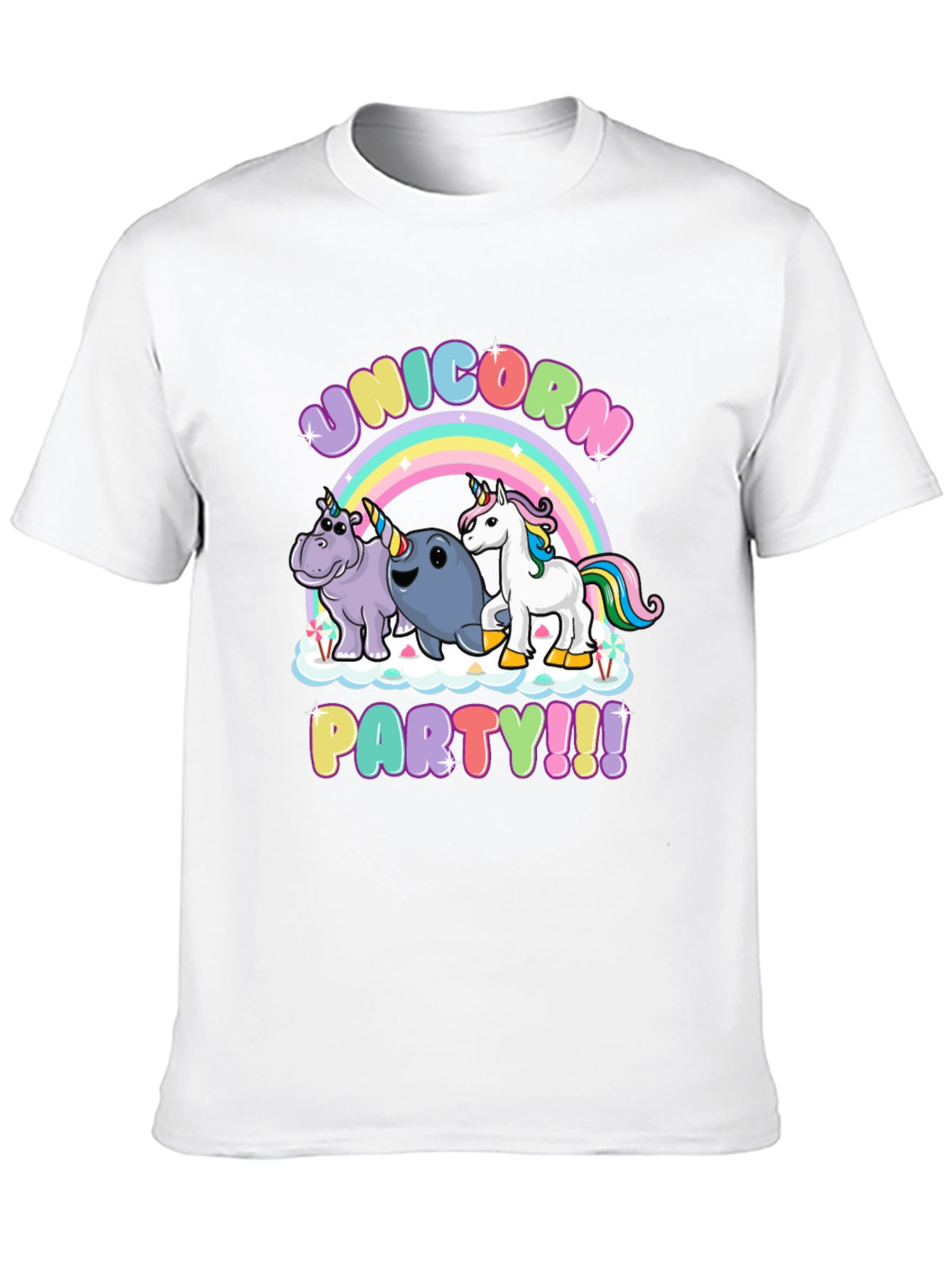 Unicorn Party Graphic Tee