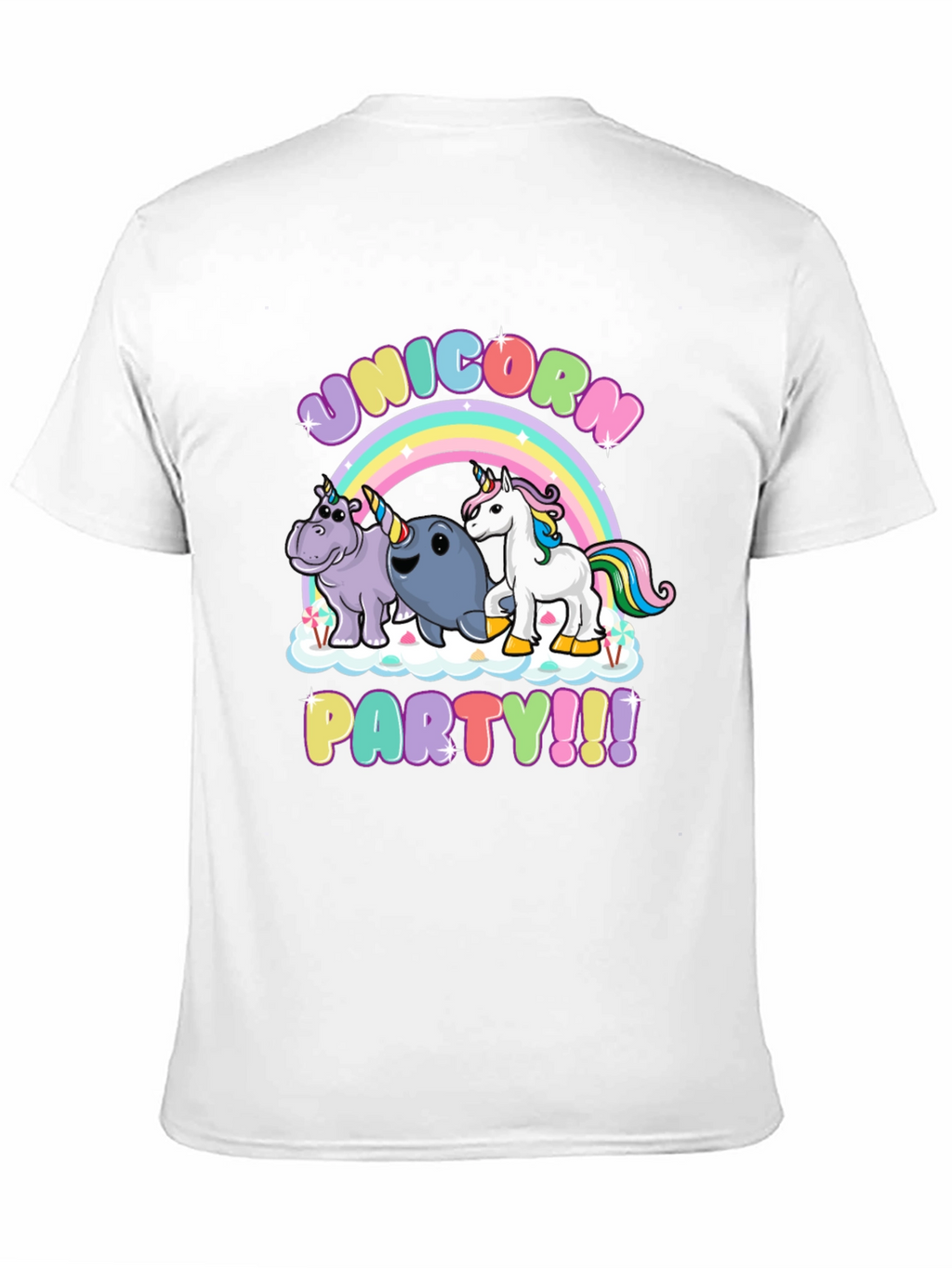 Unicorn Party Graphic Tee