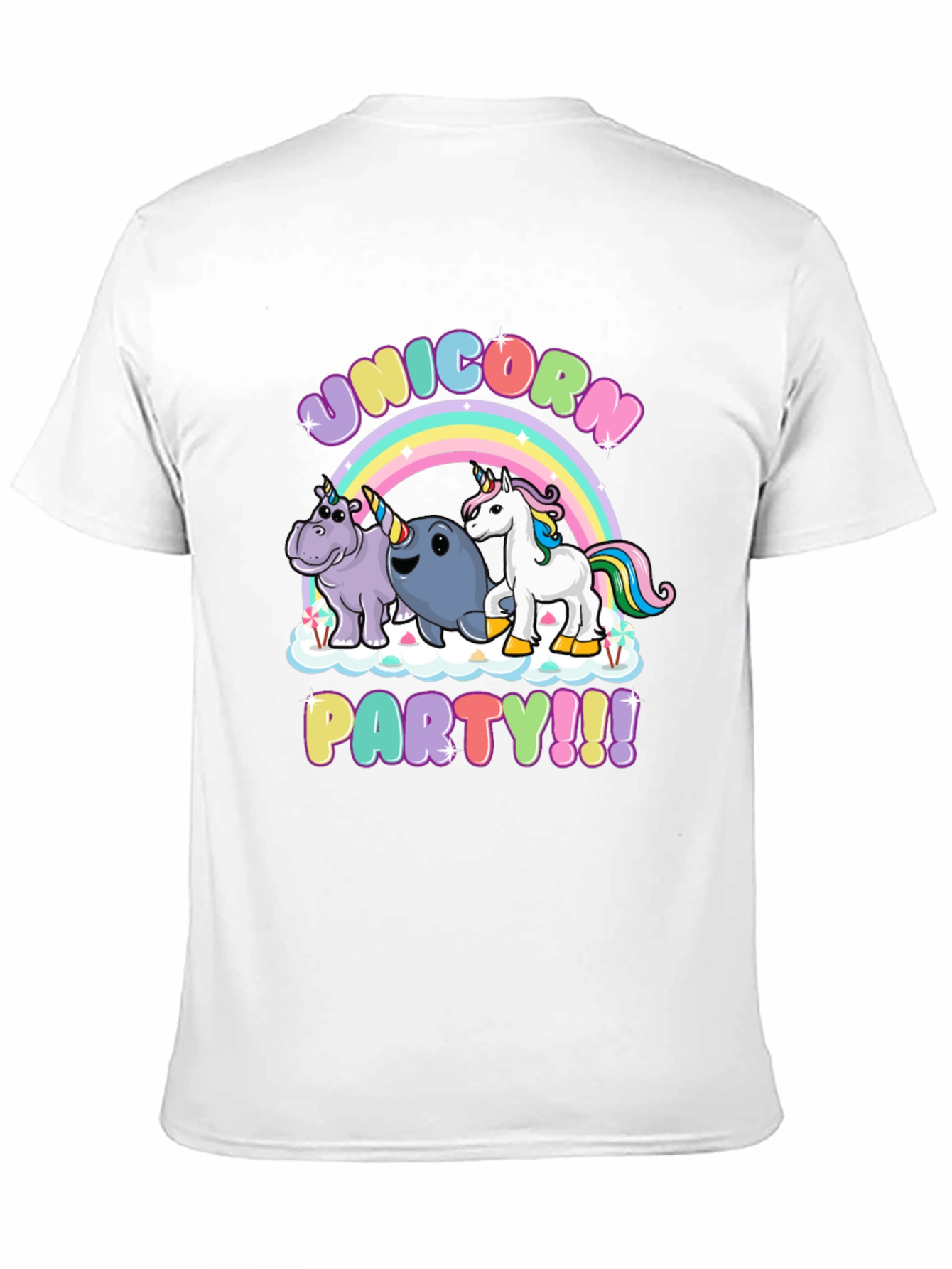 Unicorn Party Graphic Tee