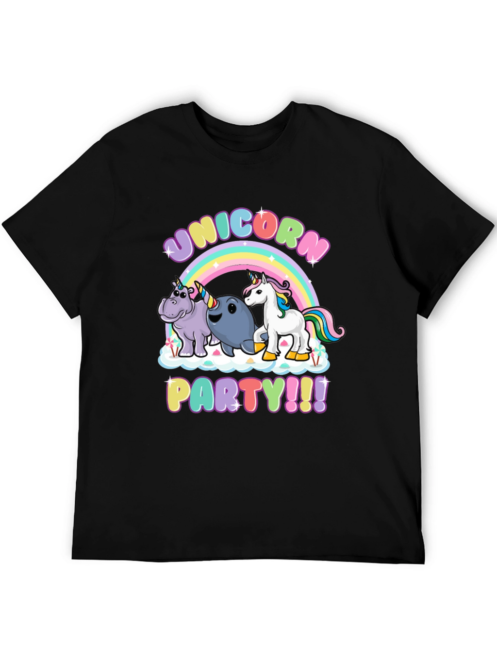 Unicorn Party Graphic Tee