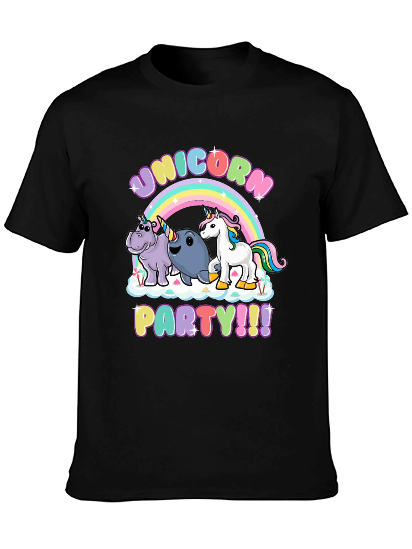 Unicorn Party Graphic Tee