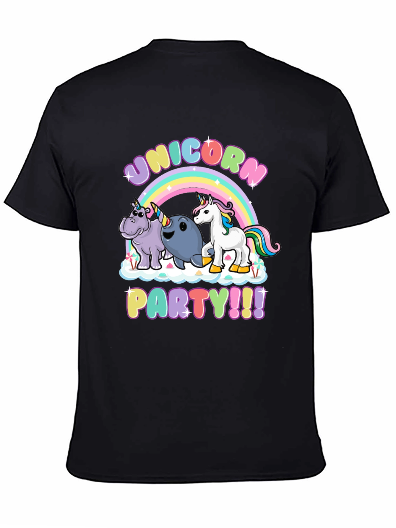 Unicorn Party Graphic Tee