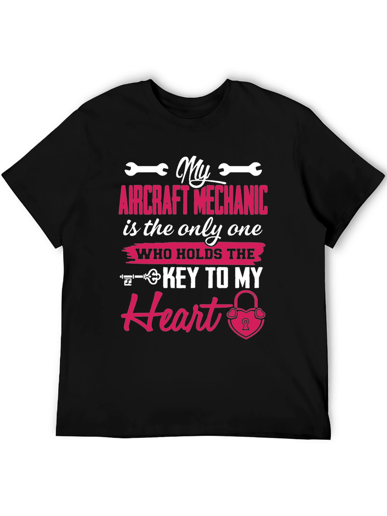 Aircraft Mechanic Heart T-Shirt