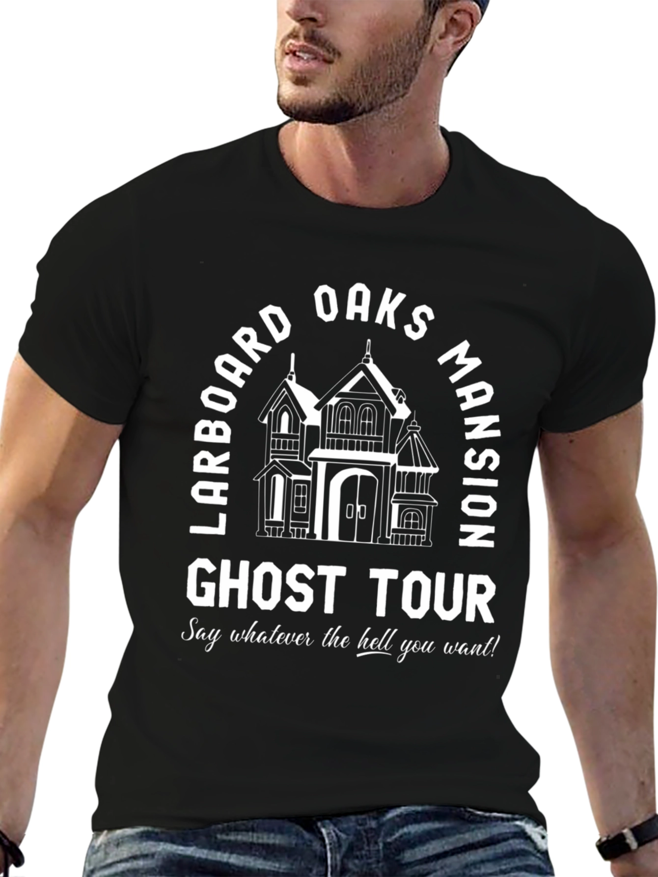 Larboard Oaks Mansion Ghost Tour Graphic Tee