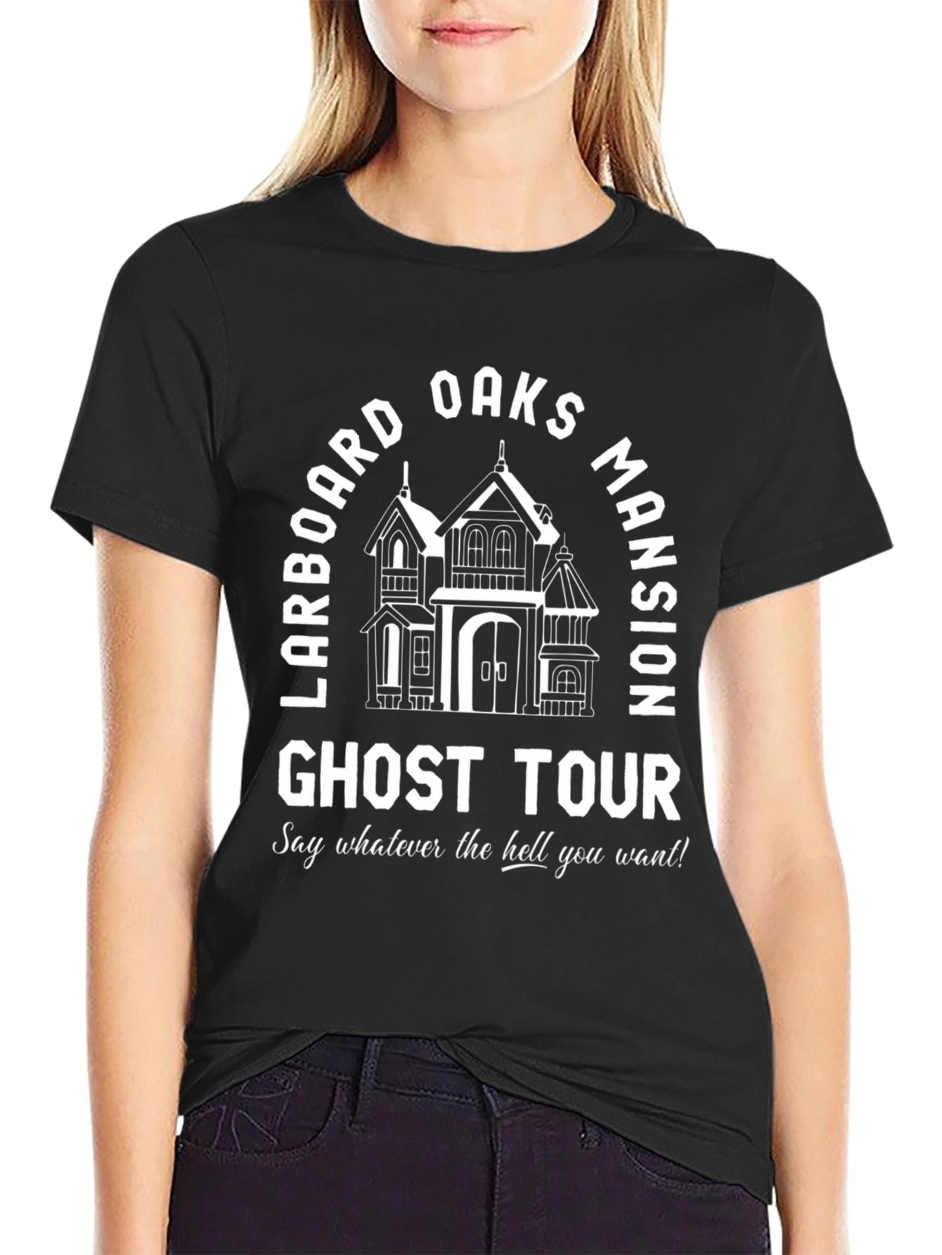 Larboard Oaks Mansion Ghost Tour Graphic Tee