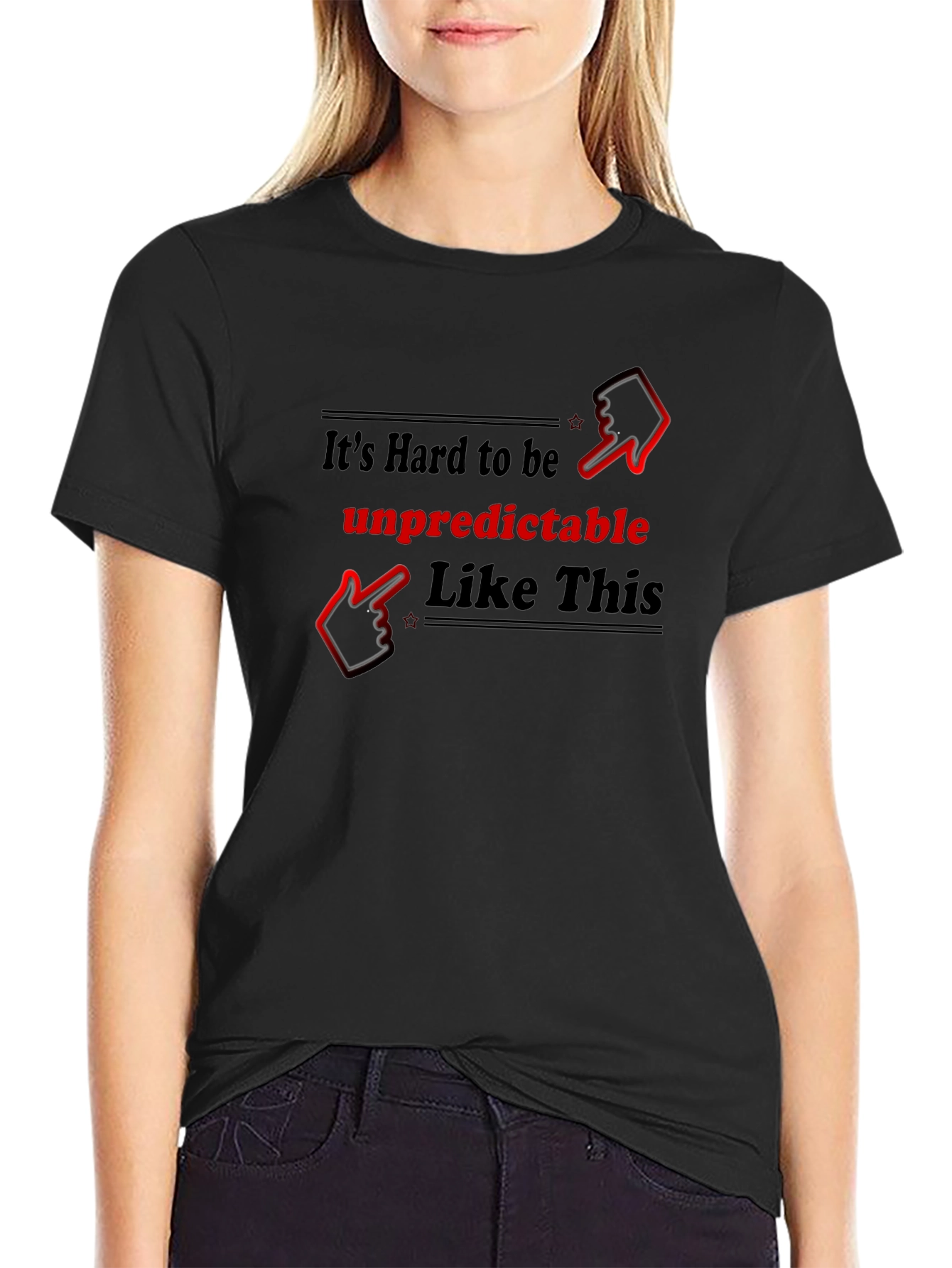 Unpredictable Like This Graphic T-Shirt
