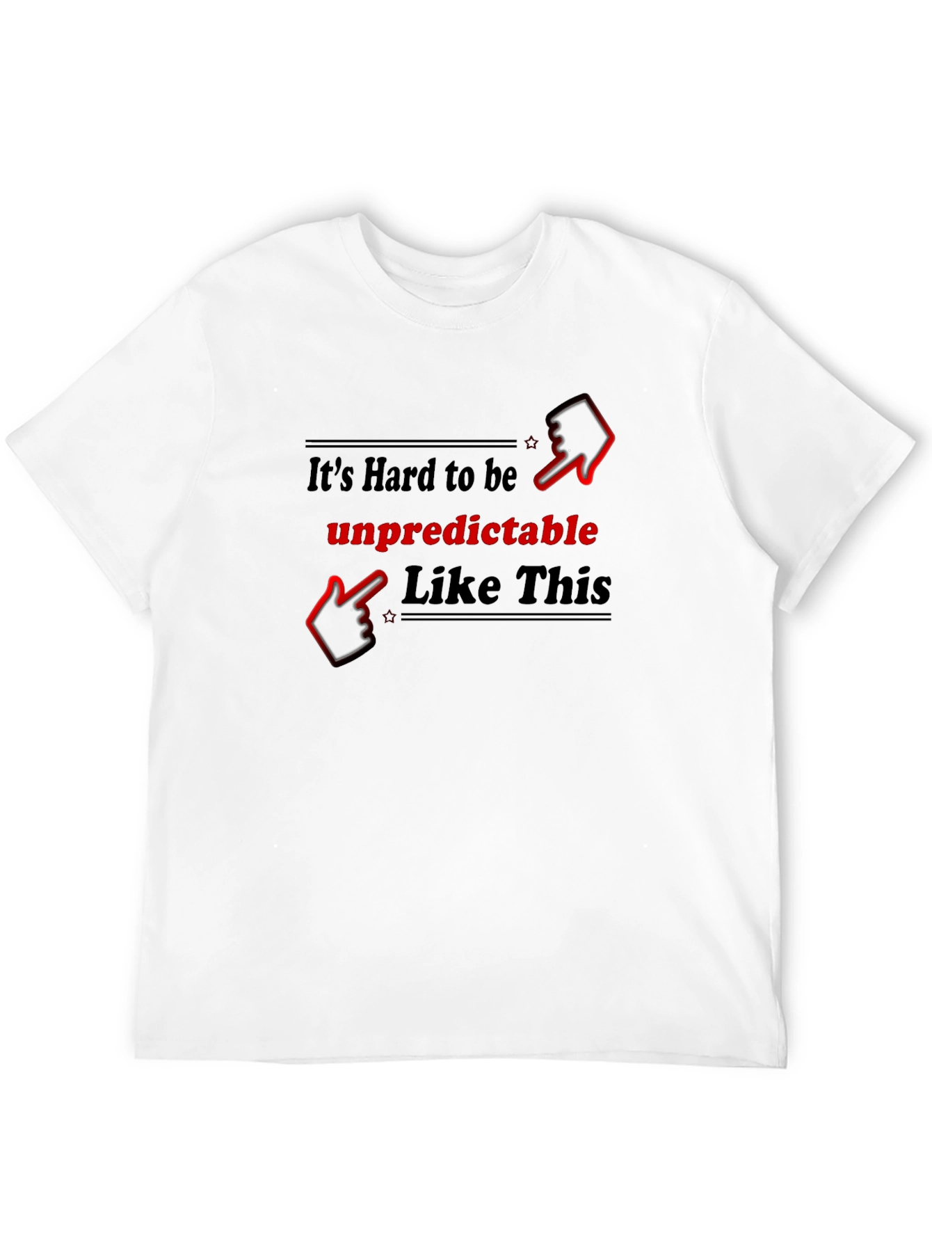 Unpredictable Like This Graphic T-Shirt