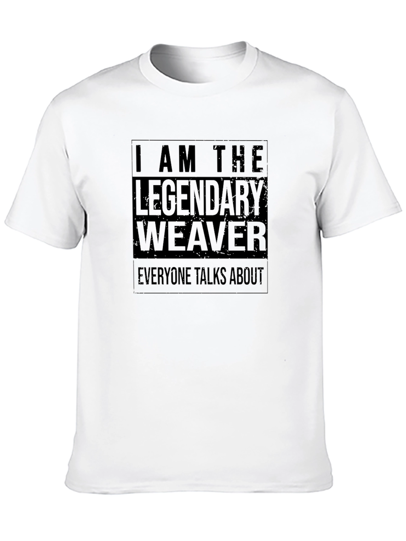 Legendary Weaver Graphic T-Shirt - Cool Black Tee