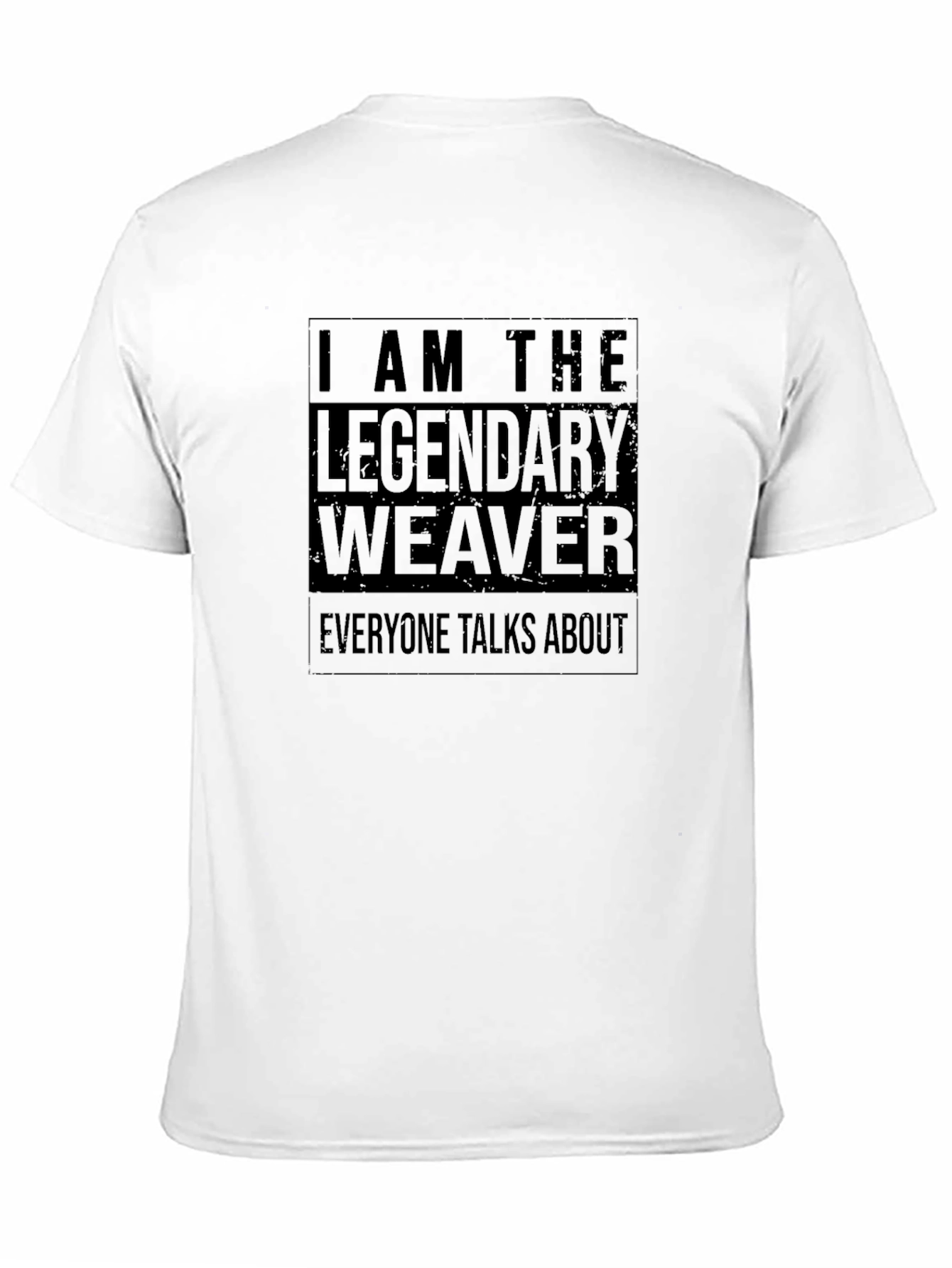Legendary Weaver Graphic T-Shirt - Cool Black Tee