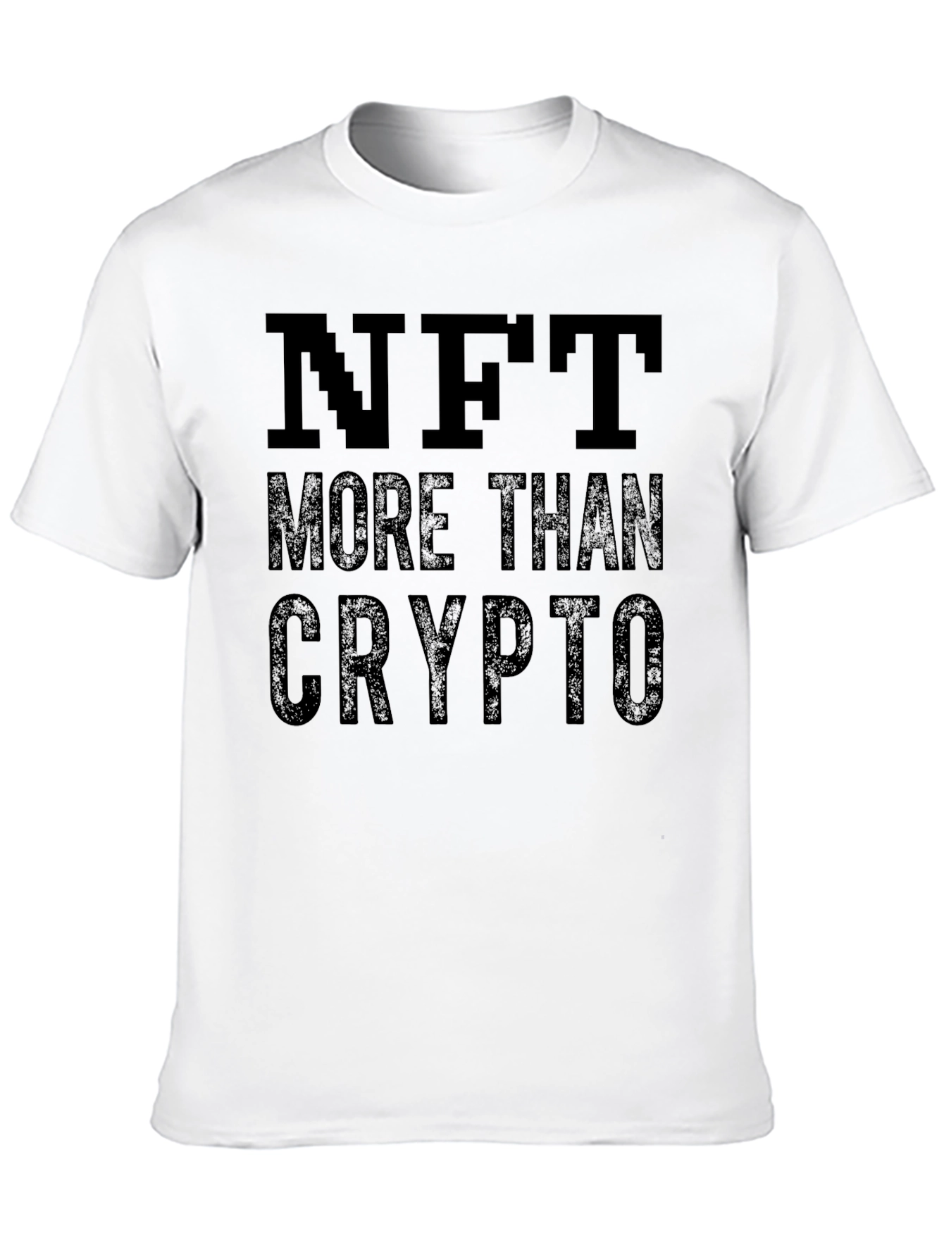 NFT More Than Crypto Black T-Shirt