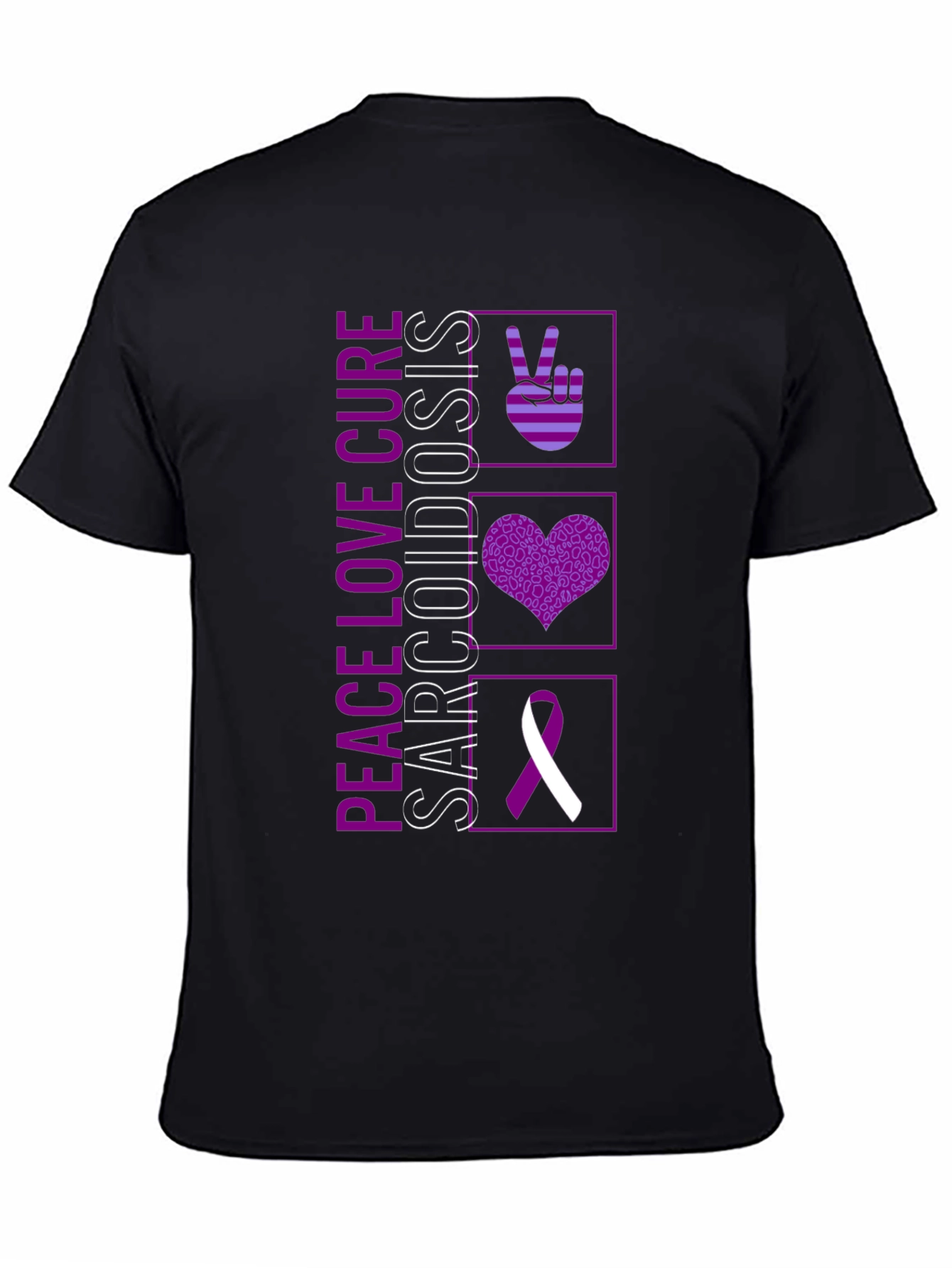 Peace Love Cure Sarcoidosis T-Shirt