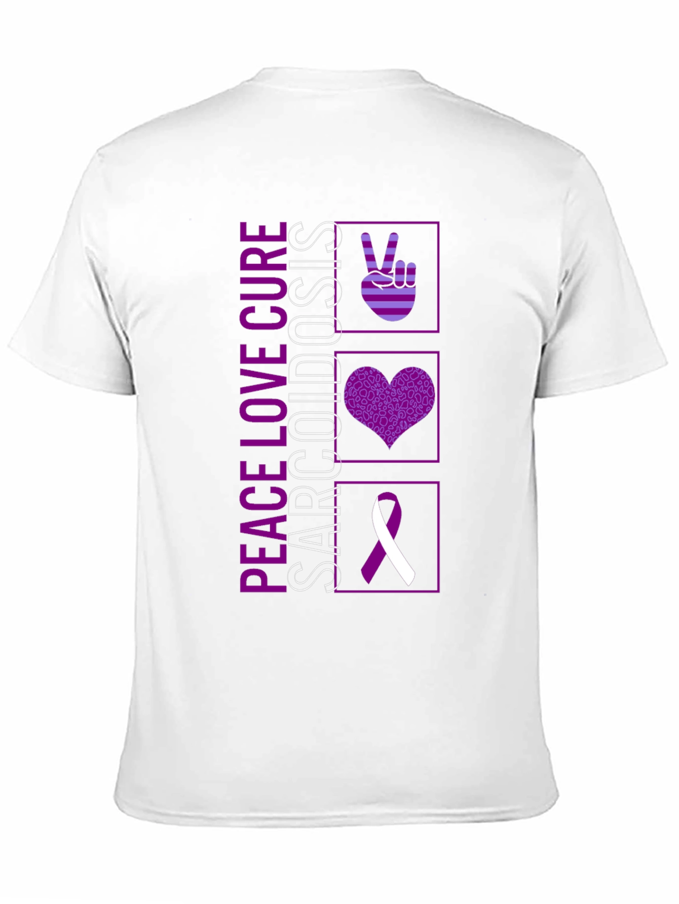 Peace Love Cure Sarcoidosis T-Shirt