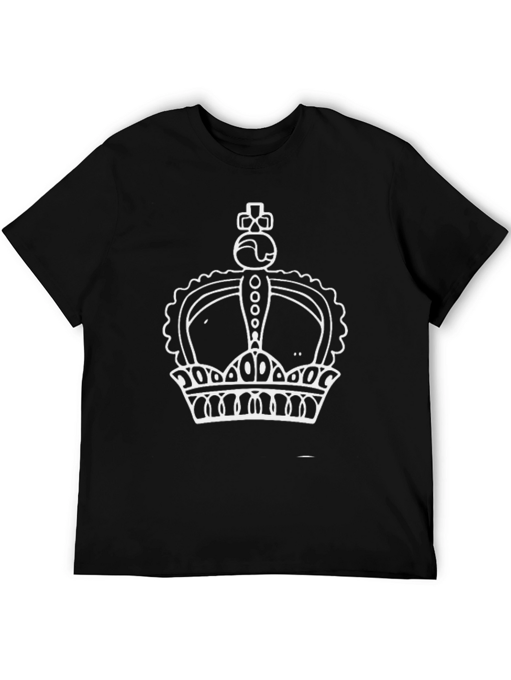 Crown Graphic Tee - Black T-Shirt