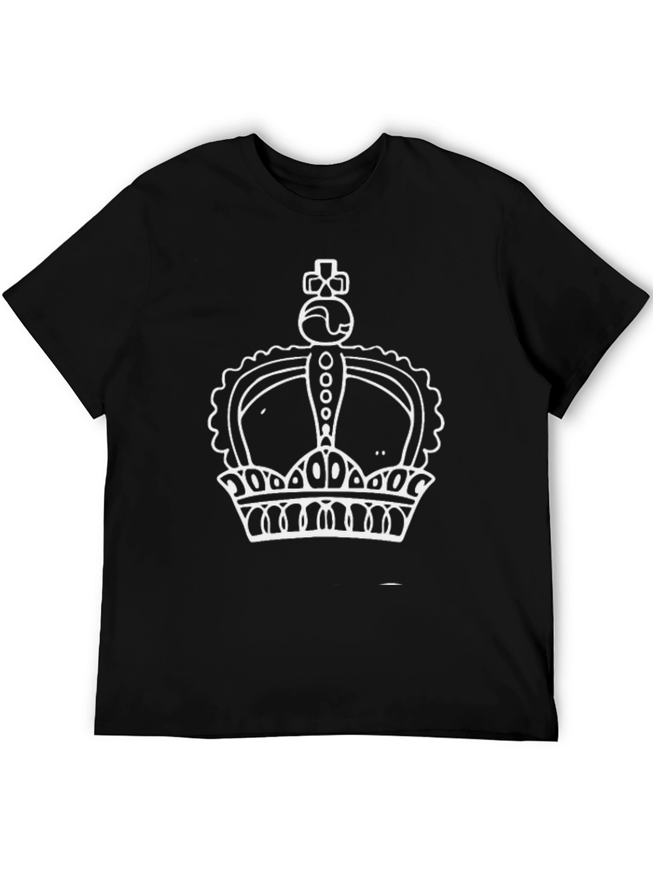 Crown Graphic Tee - Black T-Shirt