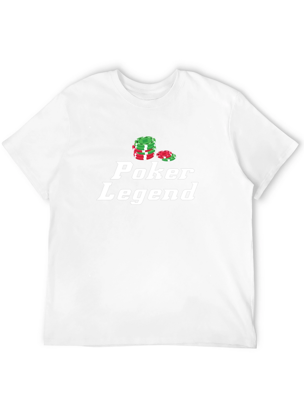 Poker Legend T-Shirt - Black Graphic Tee