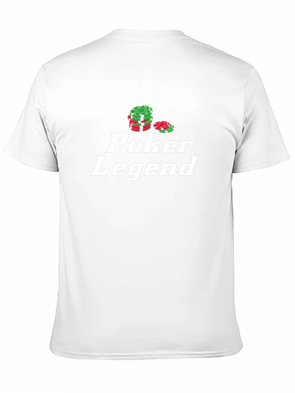 Poker Legend T-Shirt - Black Graphic Tee