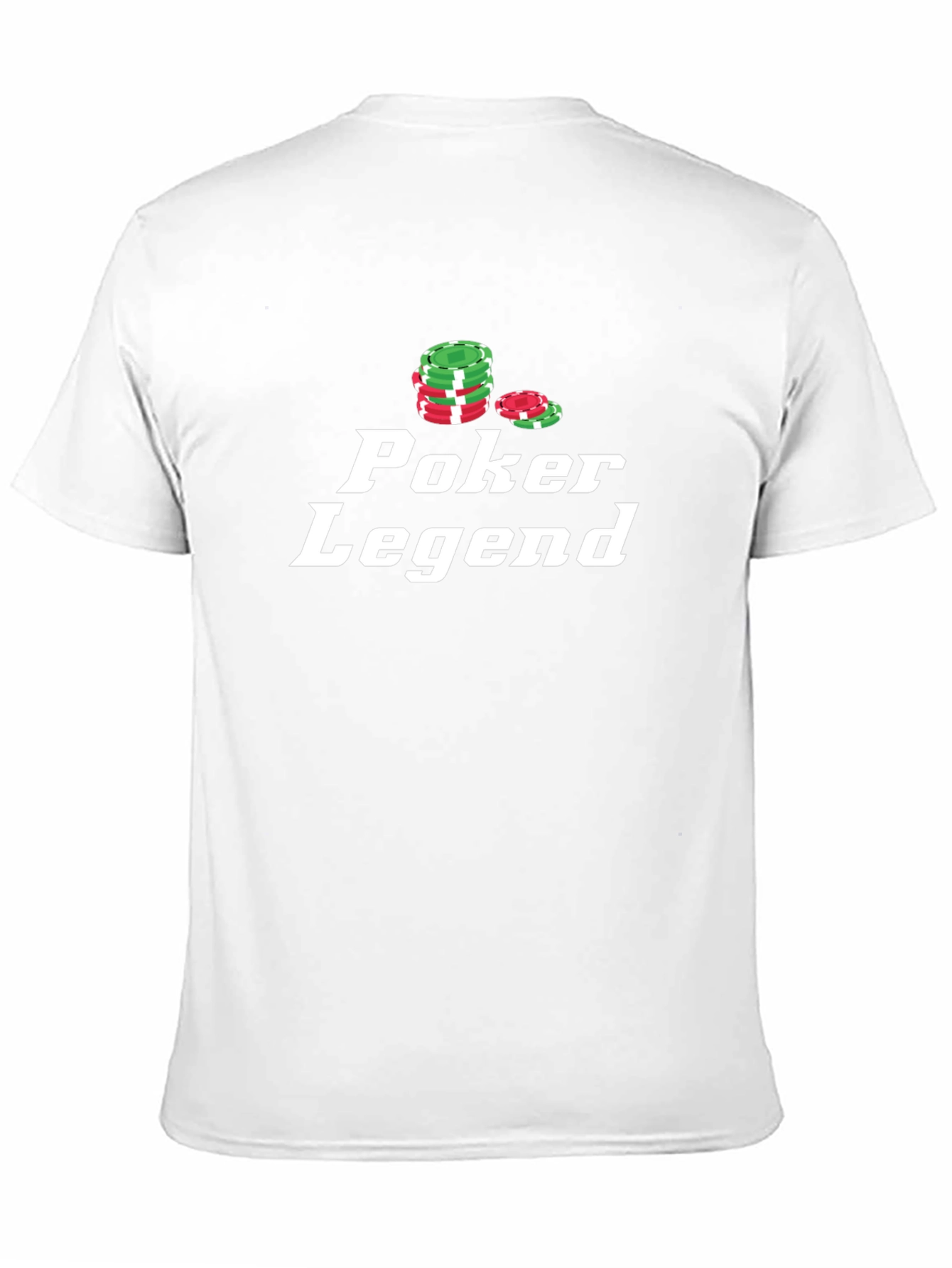 Poker Legend T-Shirt - Black Graphic Tee
