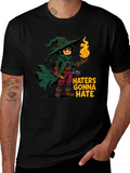 Haters Gonna Hate Wizard Cartoon T-Shirt