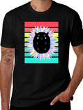 Cute Hedgehog Graphic Tee