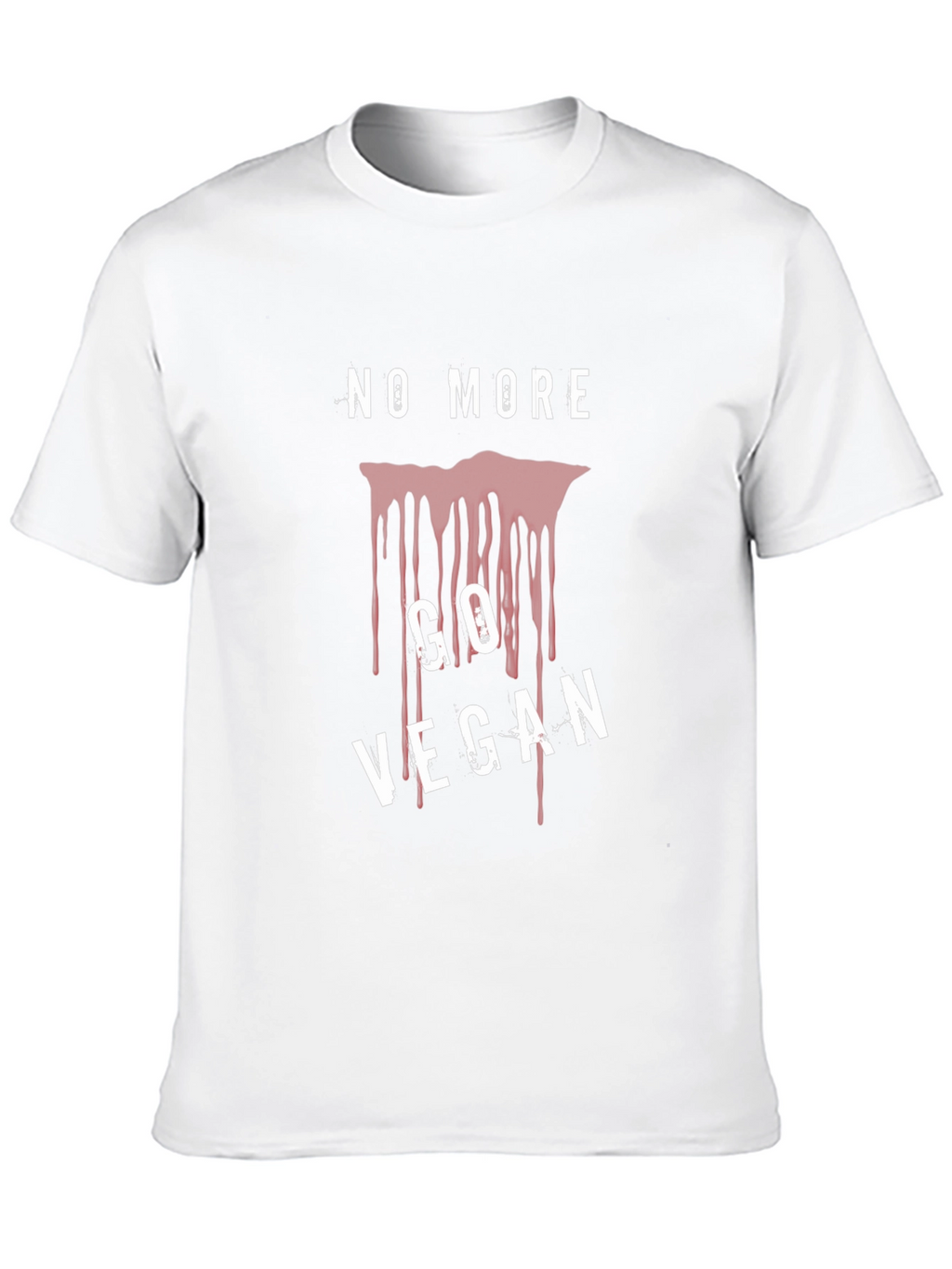 No More Go Vegan T-Shirt Black