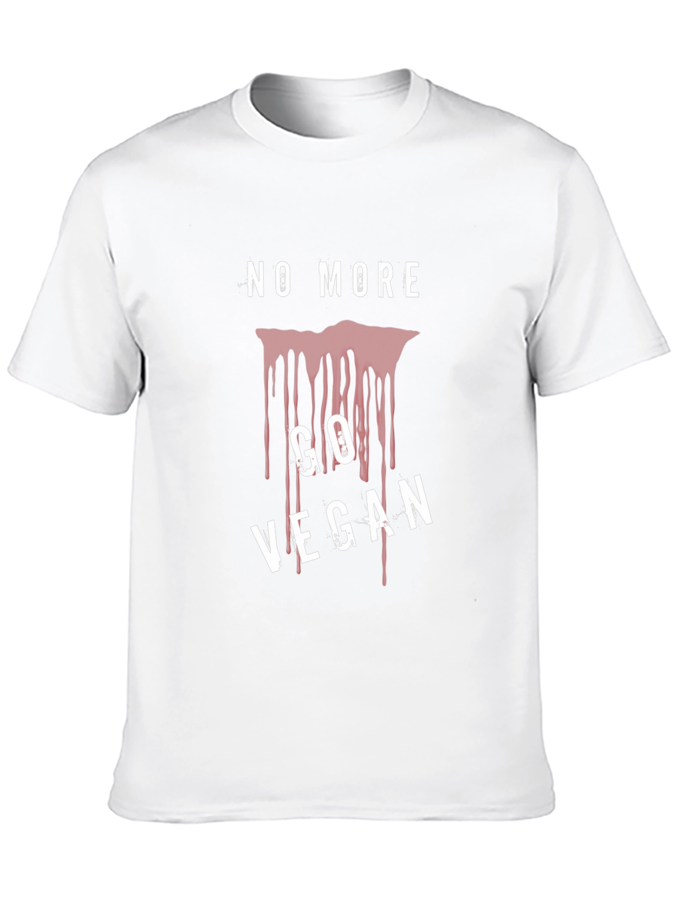 No More Go Vegan T-Shirt Black