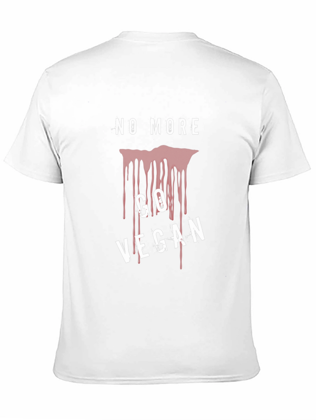 No More Go Vegan T-Shirt Black