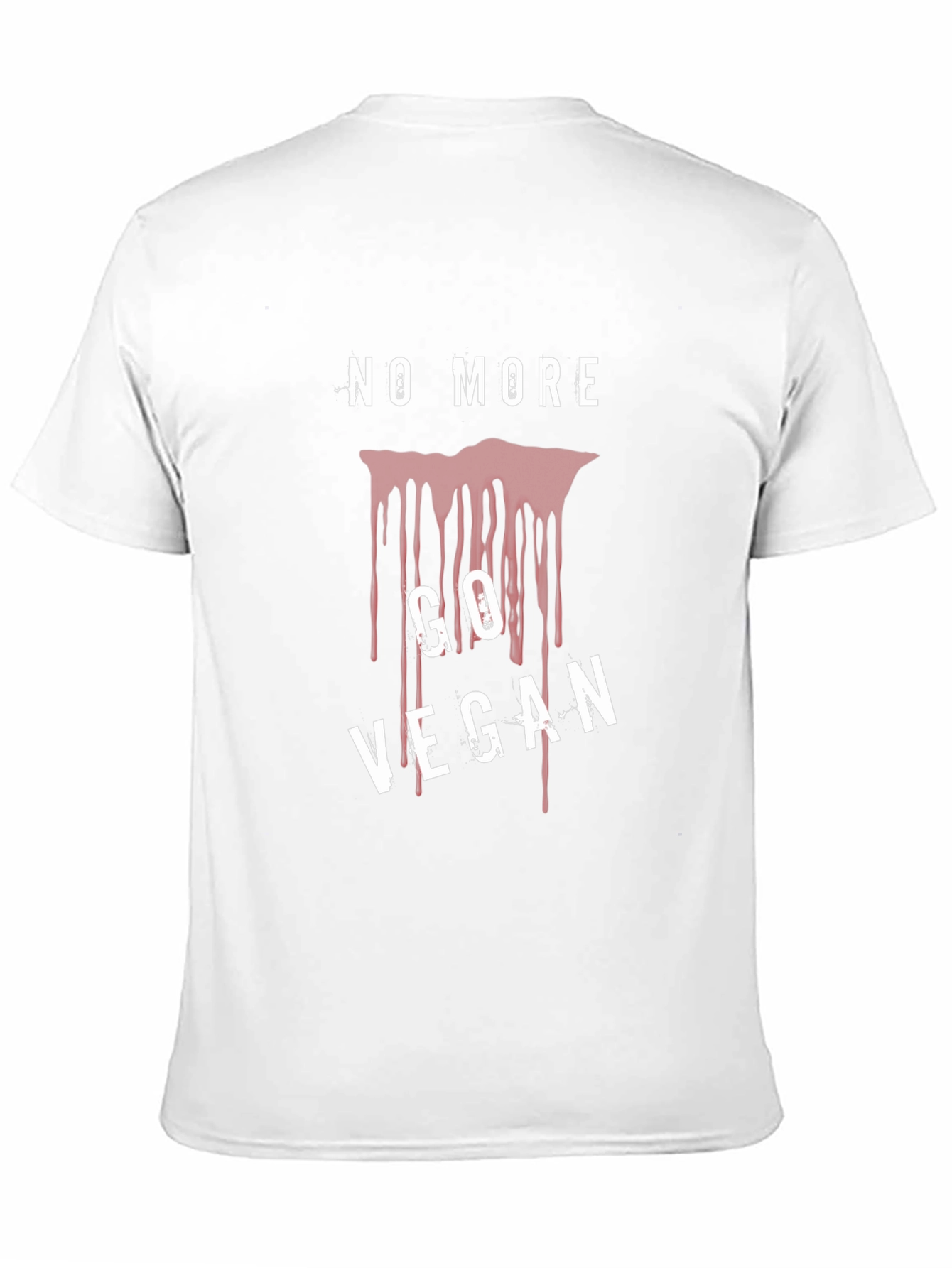 No More Go Vegan T-Shirt Black