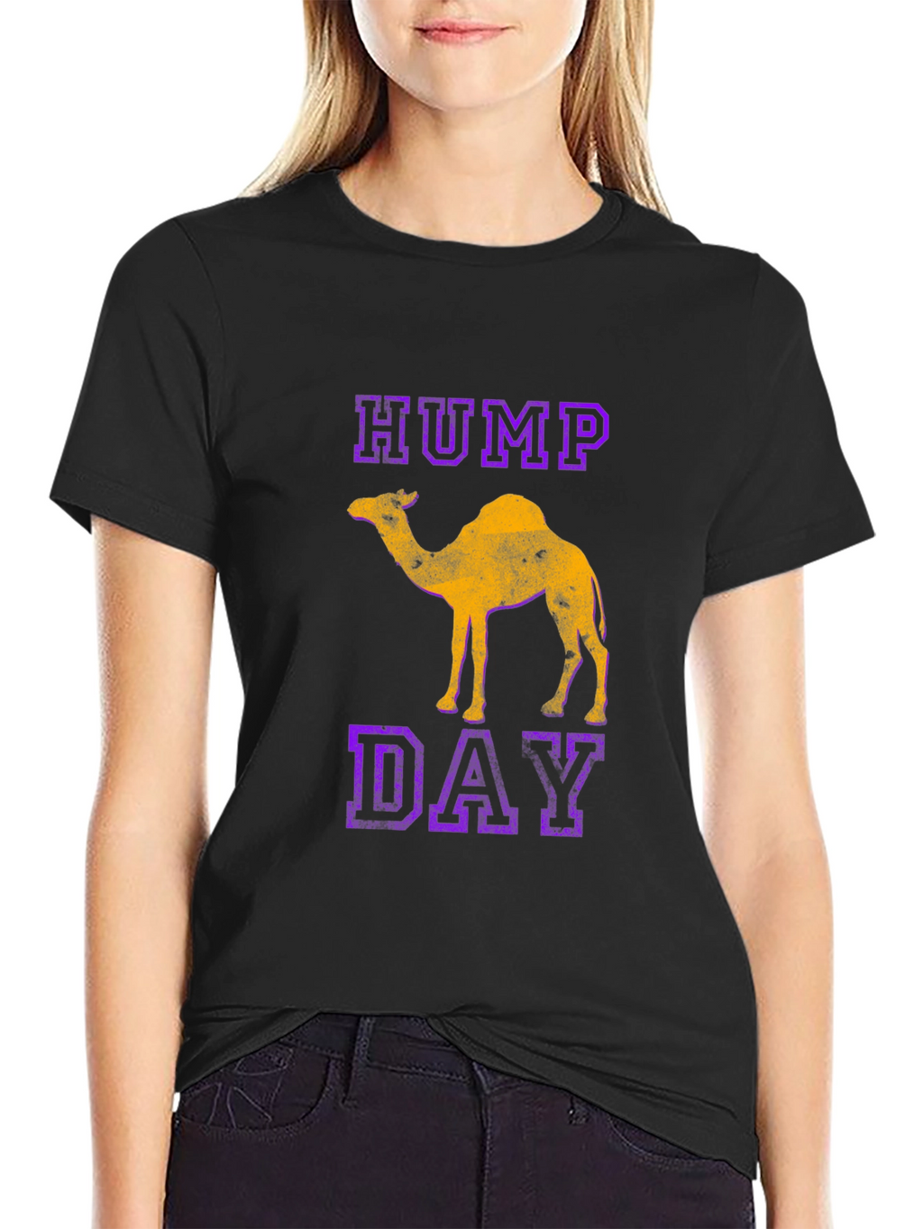 Hump Day Camel T-Shirt - Black