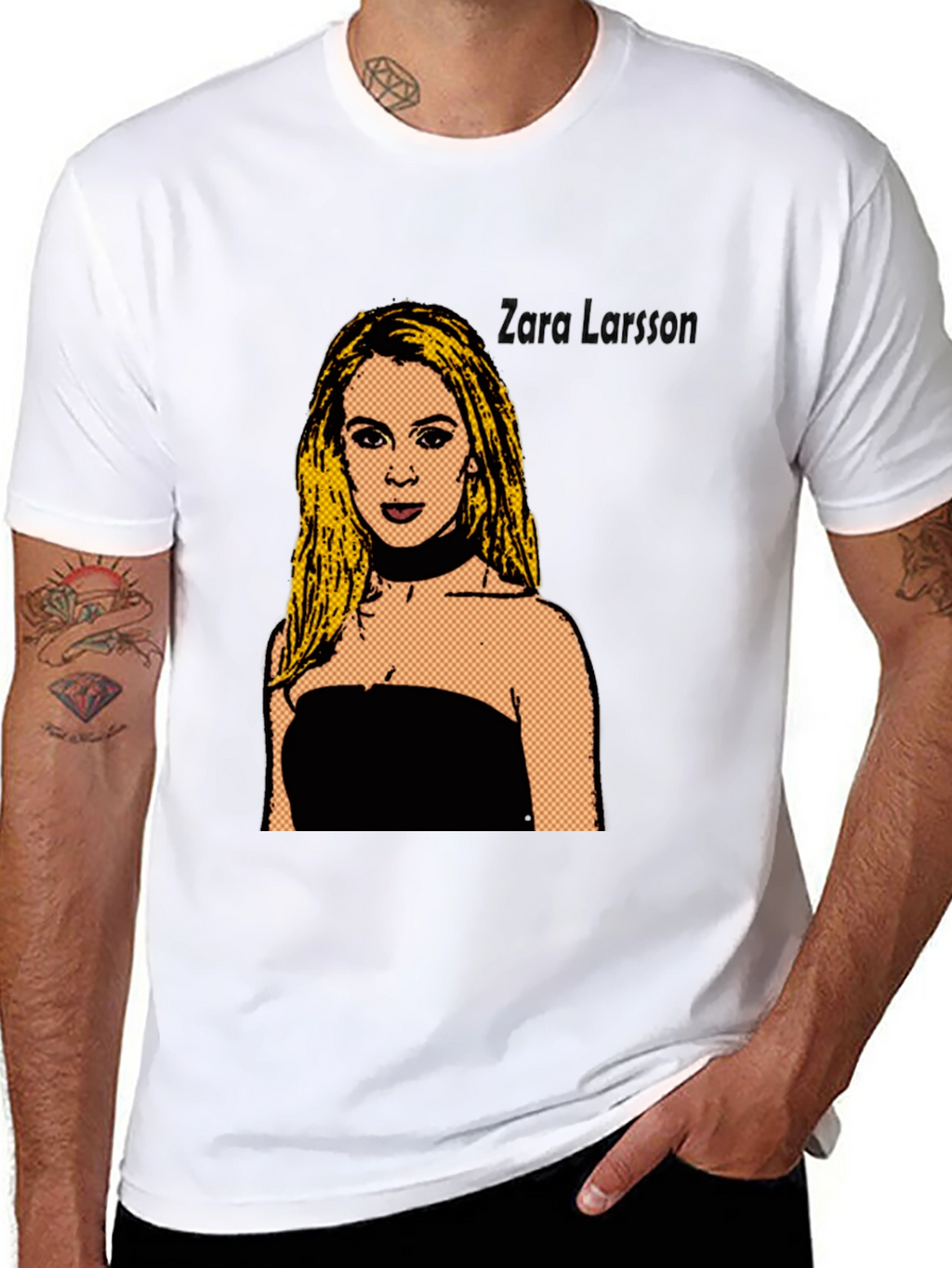 Pop Art Portrait Graphic Tee