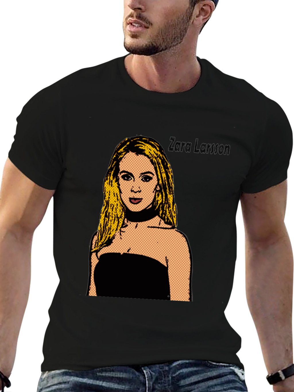 Pop Art Portrait Graphic Tee