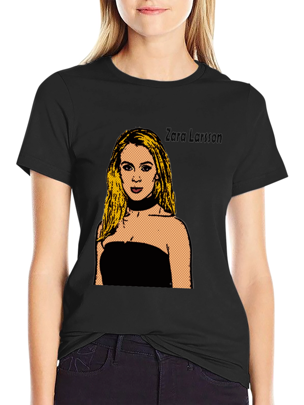 Pop Art Portrait Graphic Tee