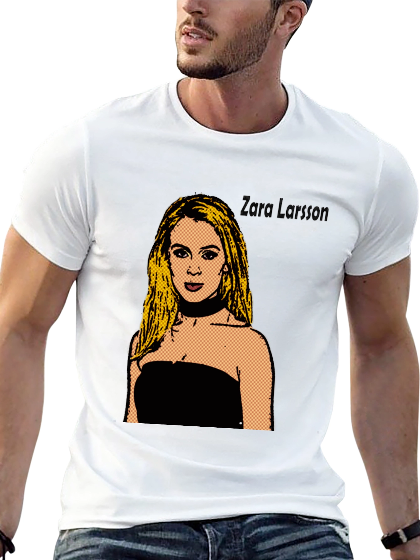 Pop Art Portrait Graphic Tee