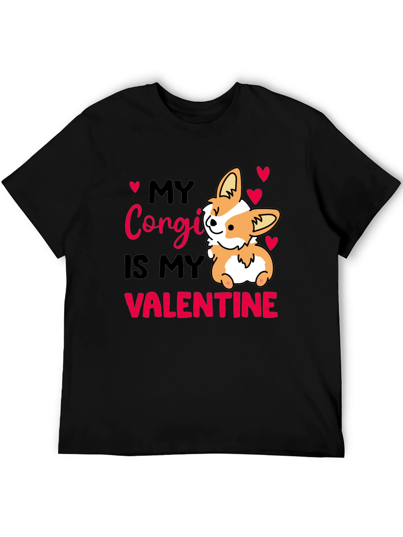 Corgi Valentine T-Shirt - Cute Dog Lover Tee