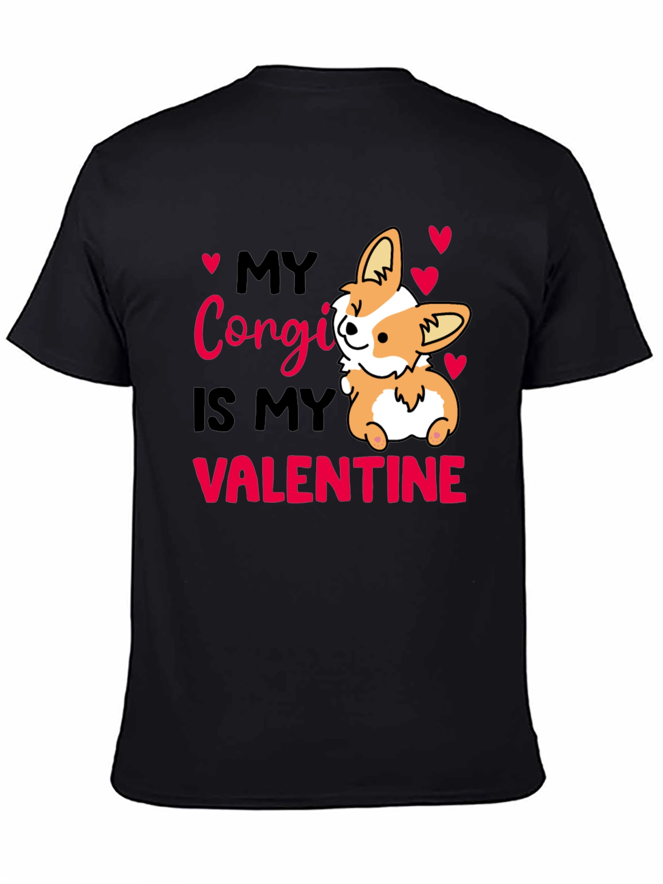Corgi Valentine T-Shirt - Cute Dog Lover Tee