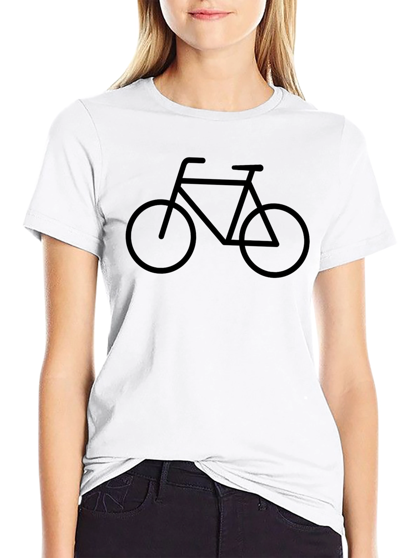 Bicycle Graphic T-Shirt - Stylish Casual Tee