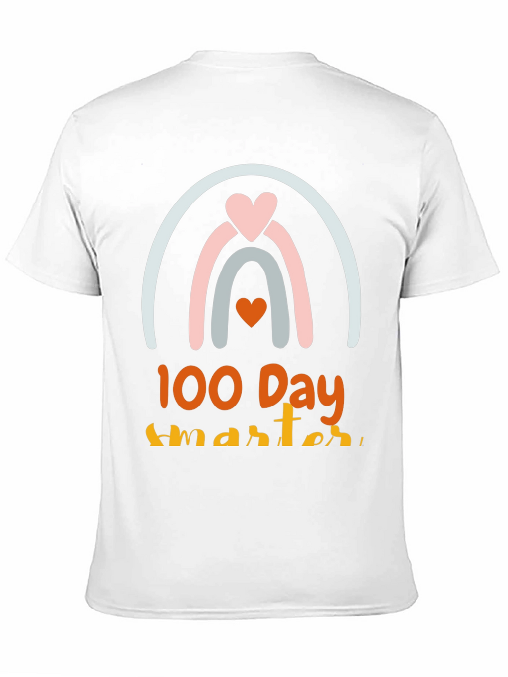 100 Days Smarter Rainbow Tee