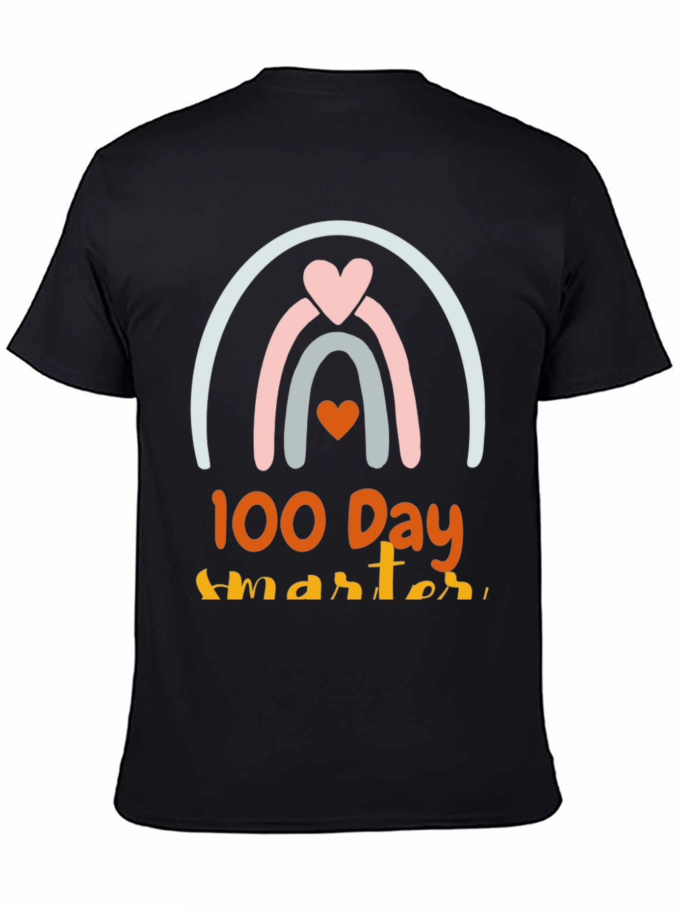 100 Days Smarter Rainbow Tee