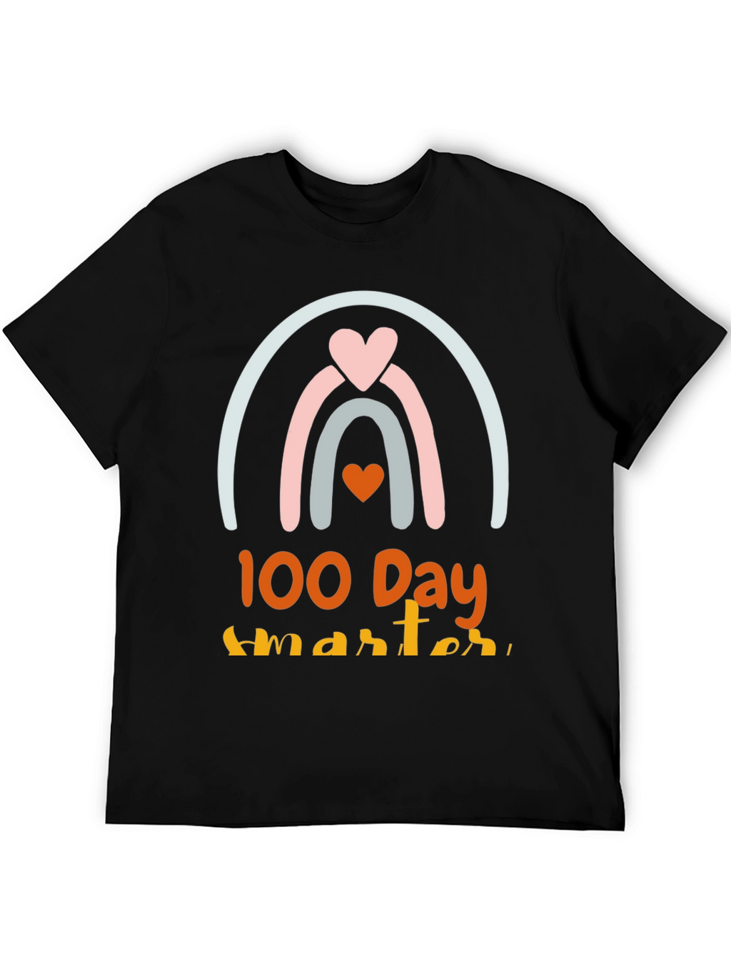 100 Days Smarter Rainbow Tee