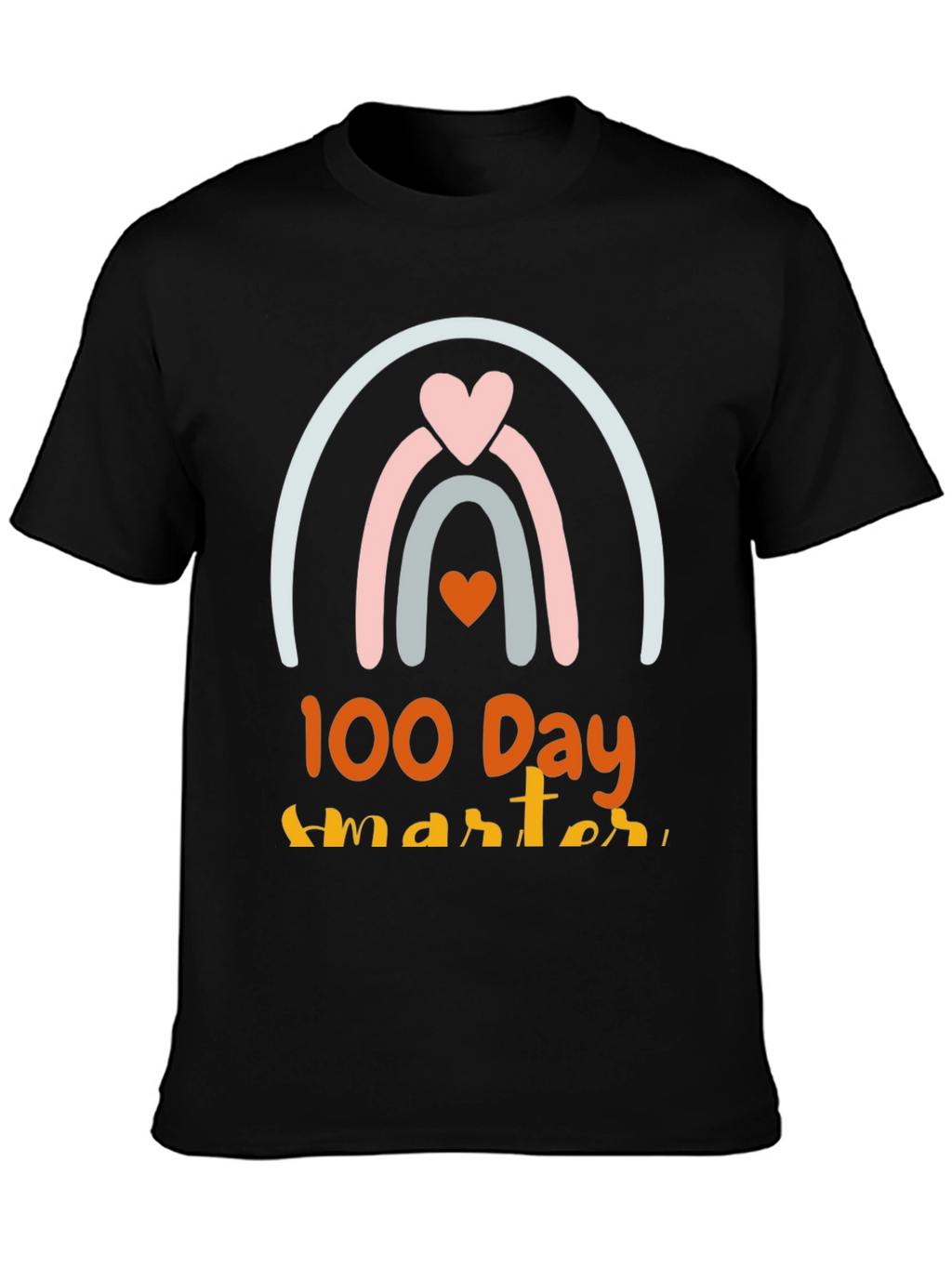 100 Days Smarter Rainbow Tee