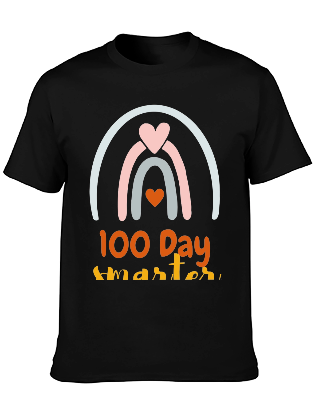 100 Days Smarter Rainbow Tee