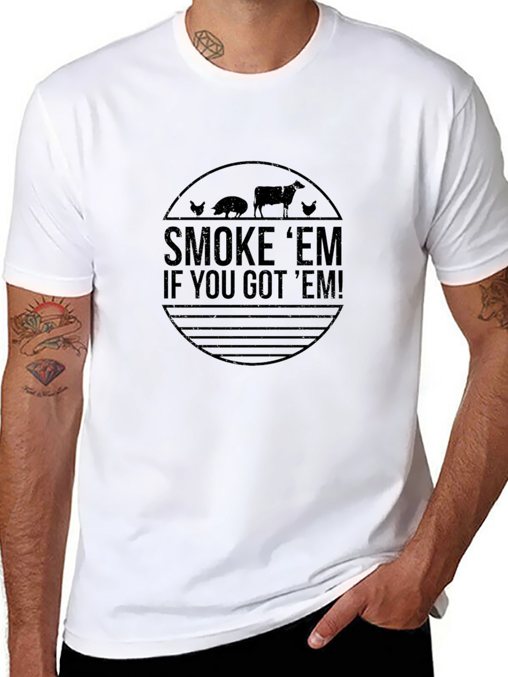Smoke Em If You Got Em BBQ T-Shirt