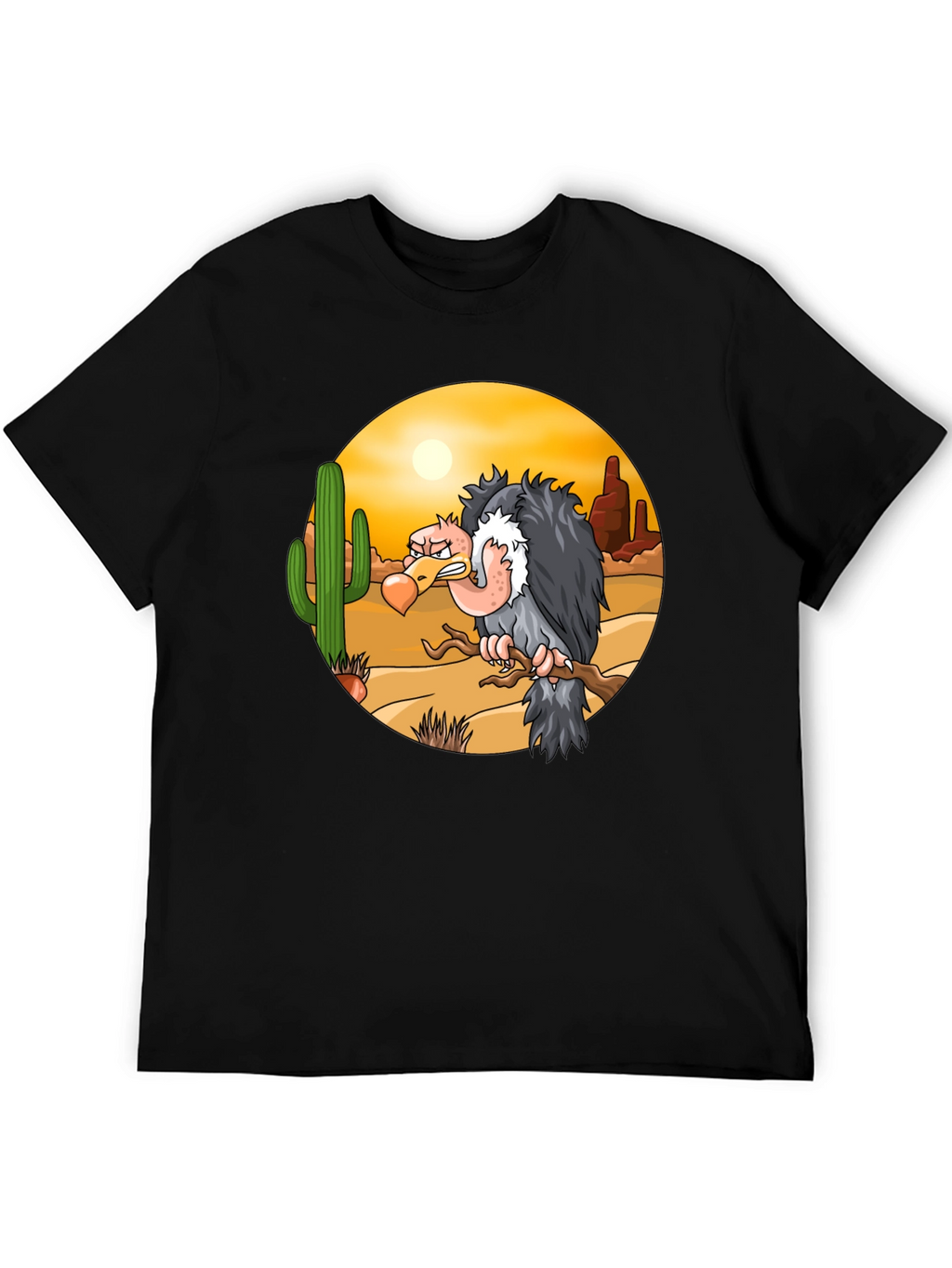 Desert Vulture Graphic T-Shirt