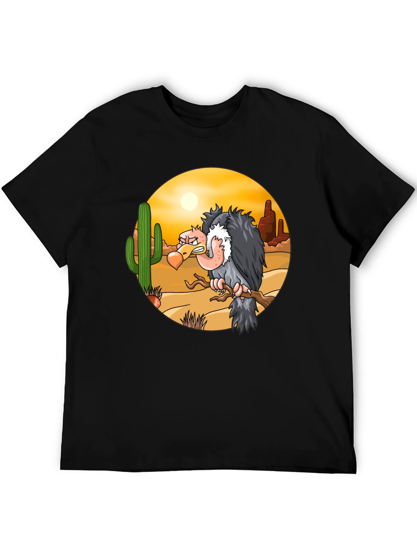 Desert Vulture Graphic T-Shirt