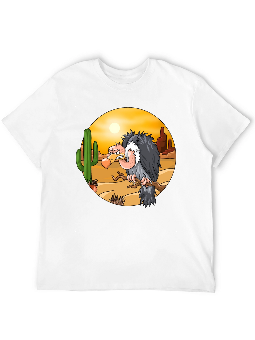 Desert Vulture Graphic T-Shirt